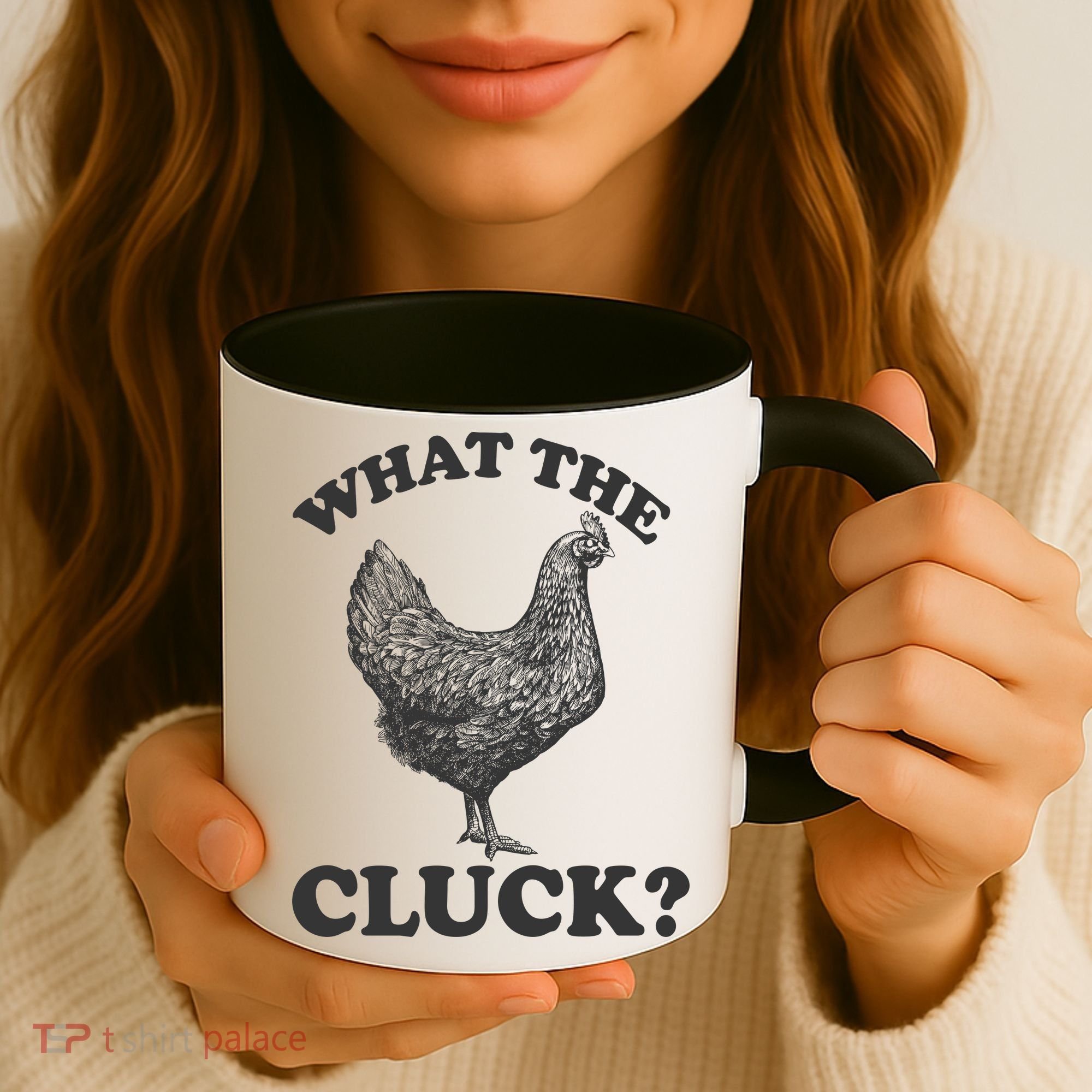 What the Cluck? Funny Chicken Coffee Mug