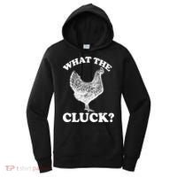 What the Cluck? Funny Chicken Women's Hoodie thumb 0