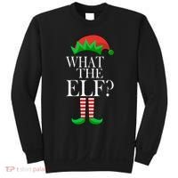 What The Elf Funny Family Matching Christmas Sweatshirt thumb 0
