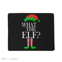 What The Elf Funny Family Matching Christmas Mousepad thumb 0