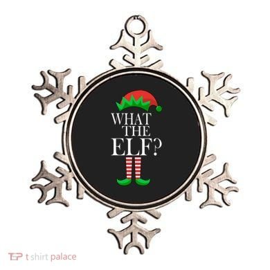 What The Elf Funny Family Matching Christmas Ornament