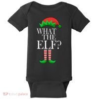 What The Elf Funny Family Matching Christmas Baby Bodysuit thumb 0