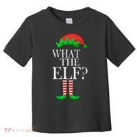 What The Elf Funny Family Matching Christmas Toddler T-Shirt thumb 0