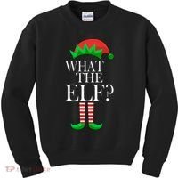 What The Elf Funny Family Matching Christmas Kids Sweatshirt thumb 0