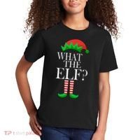 What The Elf Funny Family Matching Christmas Kids T-Shirt thumb 2