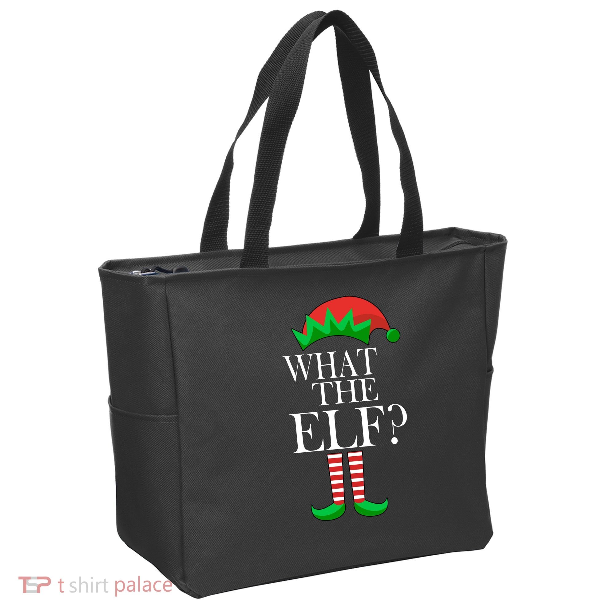 What The Elf Funny Family Matching Christmas Tote Bag