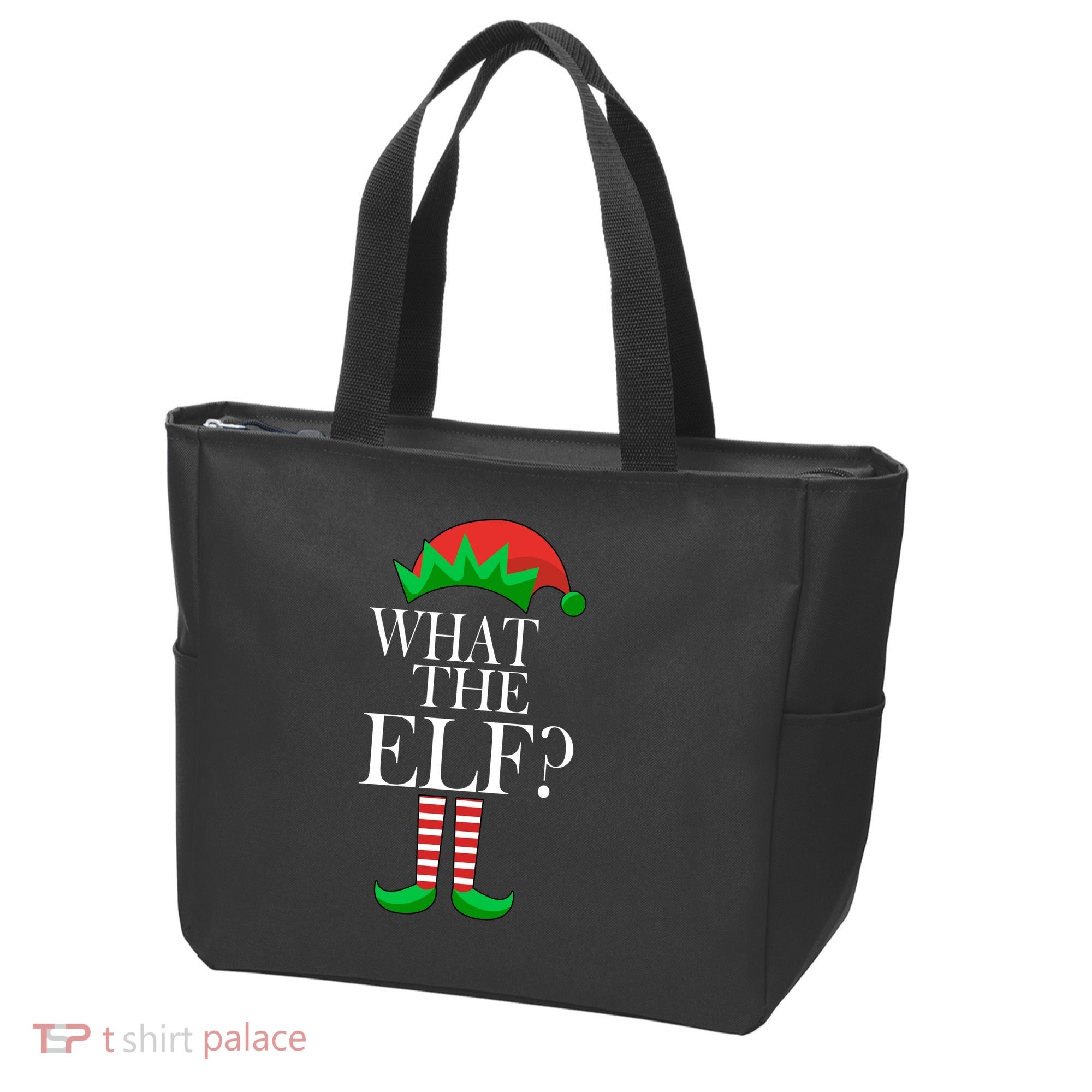 What The Elf Funny Family Matching Christmas Tote Bag