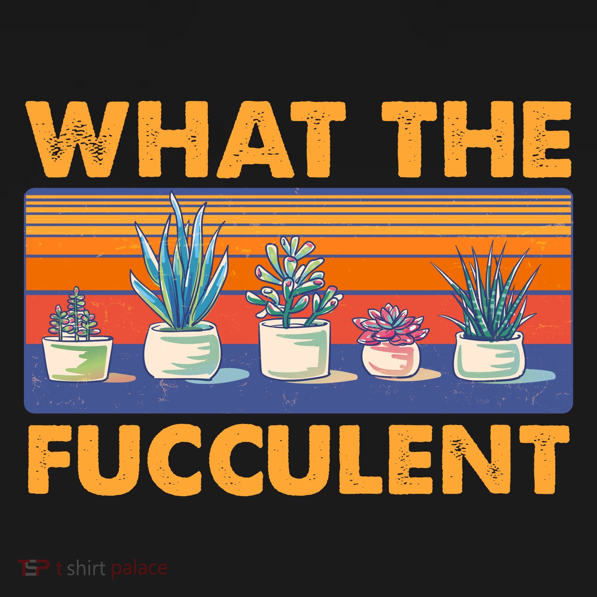 What The Fucculent Succulent Doggie Tank