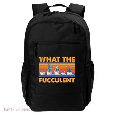 What The Fucculent Succulent Backpack