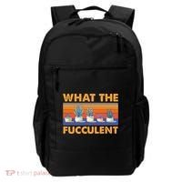 What The Fucculent Succulent Backpack thumb 0