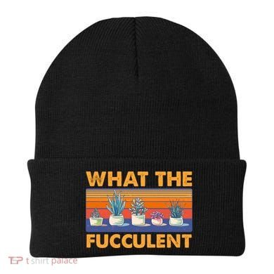 What The Fucculent Succulent Beanie