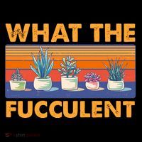 What The Fucculent Succulent Ornament thumb 1