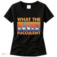 What The Fucculent Succulent Women's T-Shirt thumb 0