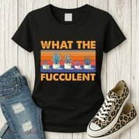 What The Fucculent Succulent Women's T-Shirt thumb 3