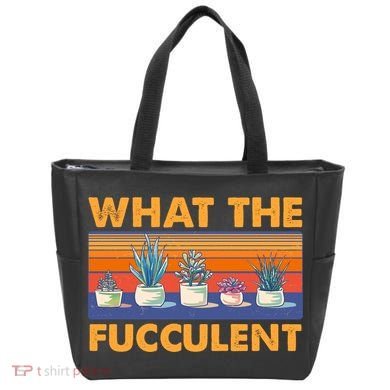 What The Fucculent Succulent Tote Bag