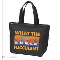 What The Fucculent Succulent Tote Bag thumb 3