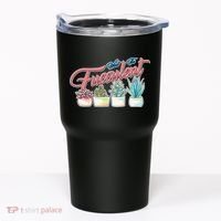 What the Fucculent Succulent Fanatic Plant Collector Tumbler thumb 0