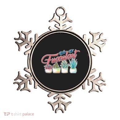What the Fucculent Succulent Fanatic Plant Collector Ornament