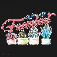 What the Fucculent Succulent Fanatic Plant Collector Ornament thumb 1