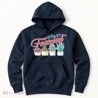 What the Fucculent Succulent Fanatic Plant Collector Hoodie thumb 0