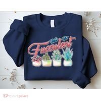 What the Fucculent Succulent Fanatic Plant Collector Sweatshirt thumb 2