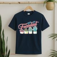 What the Fucculent Succulent Fanatic Plant Collector T-Shirt thumb 2