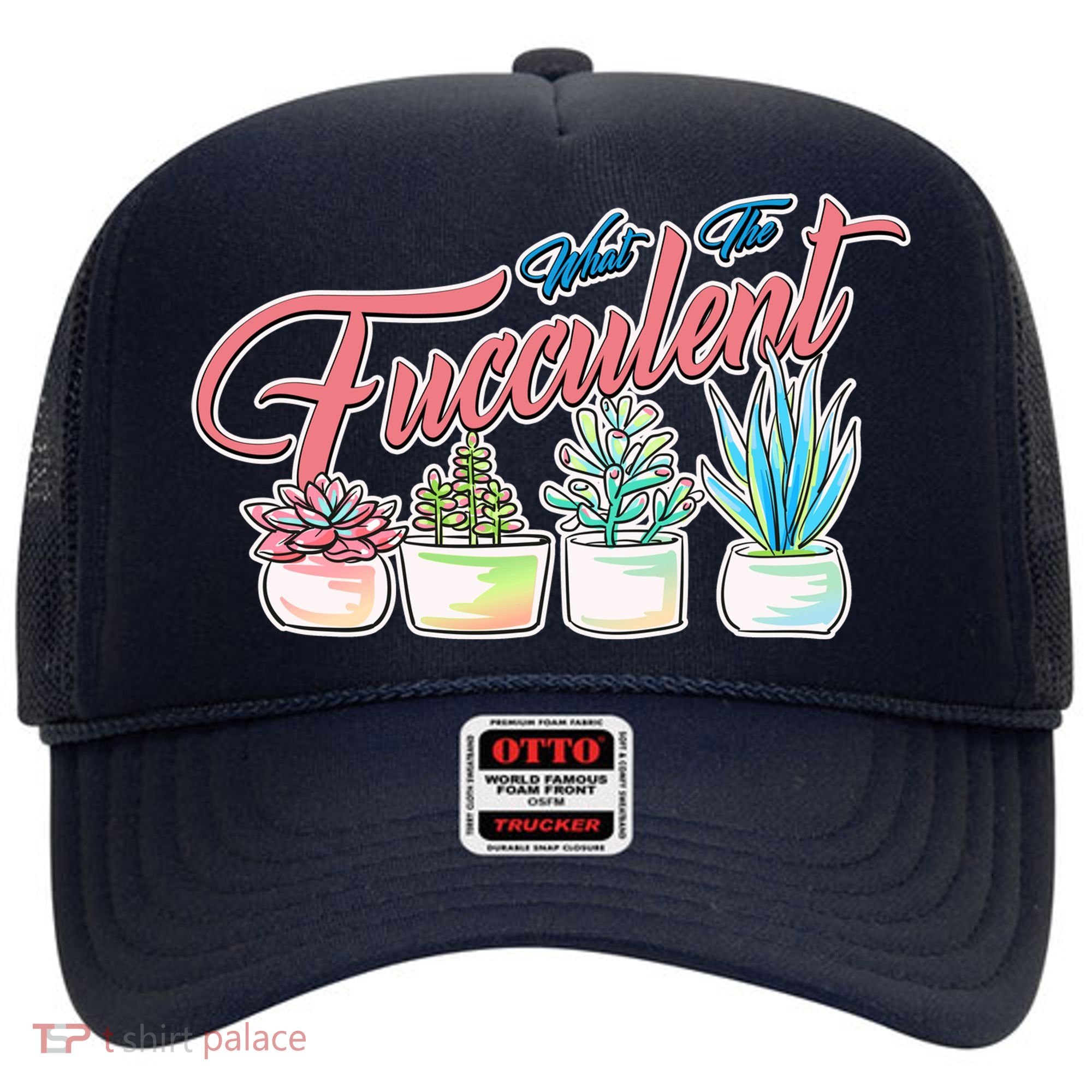 What the Fucculent Succulent Fanatic Plant Collector Hat