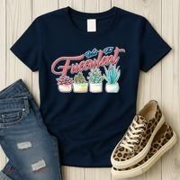 What the Fucculent Succulent Fanatic Plant Collector Women's T-Shirt thumb 3