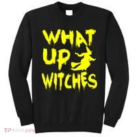 What Up Witches Sweatshirt thumb 0