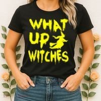 What Up Witches Women's T-Shirt thumb 2