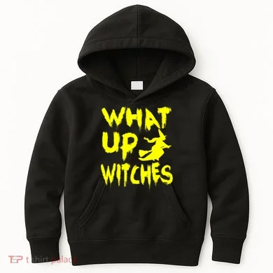 What Up Witches Kids Hoodie