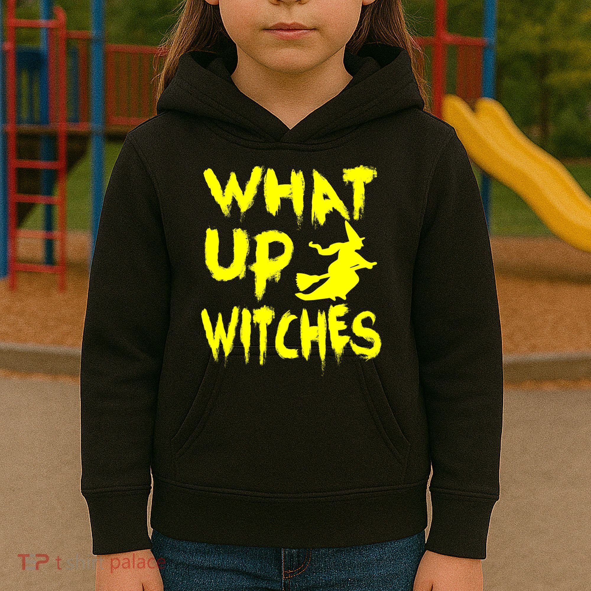What Up Witches Kids Hoodie