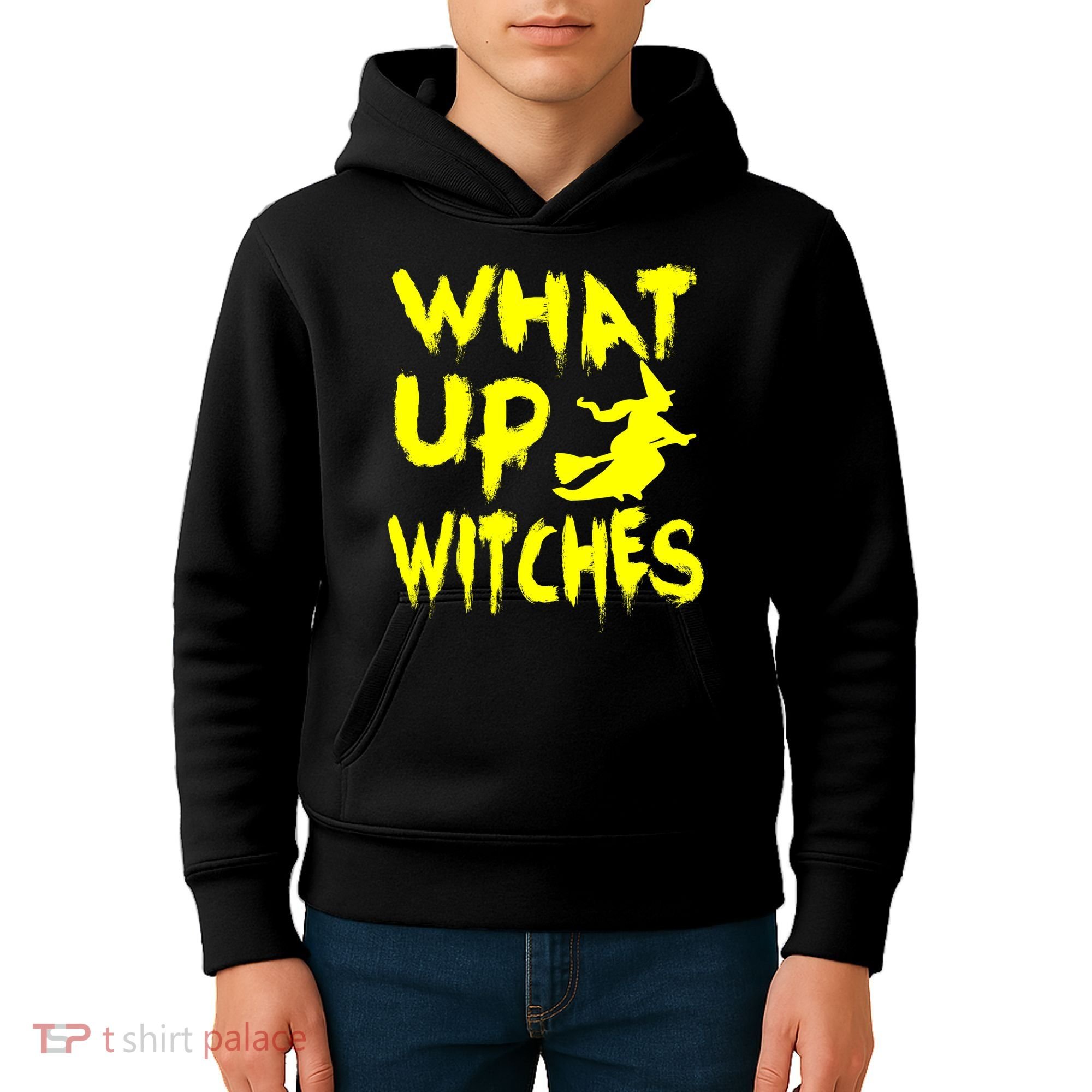 What Up Witches Kids Hoodie