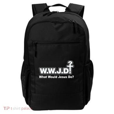 What Would Jesus Do WWJD? Backpack