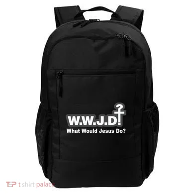 What Would Jesus Do WWJD? Backpack