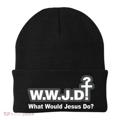 What Would Jesus Do WWJD? Beanie