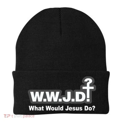 What Would Jesus Do WWJD? Beanie