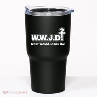 What Would Jesus Do WWJD? Tumbler thumb 0
