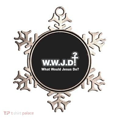 What Would Jesus Do WWJD? Ornament