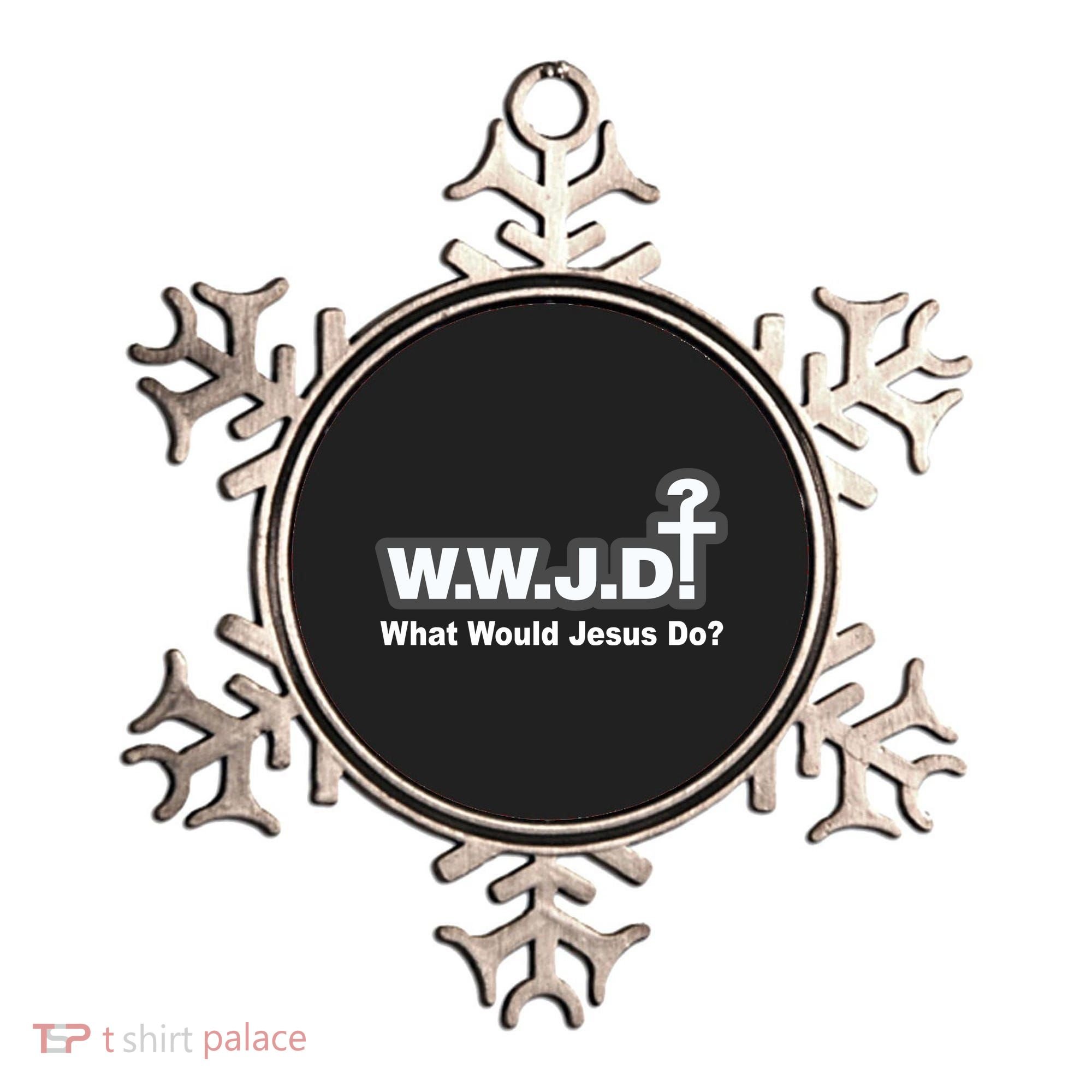 What Would Jesus Do WWJD? Ornament