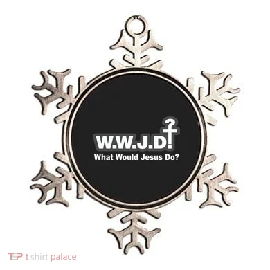 What Would Jesus Do WWJD? Ornament
