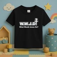 What Would Jesus Do WWJD? Toddler T-Shirt thumb 3