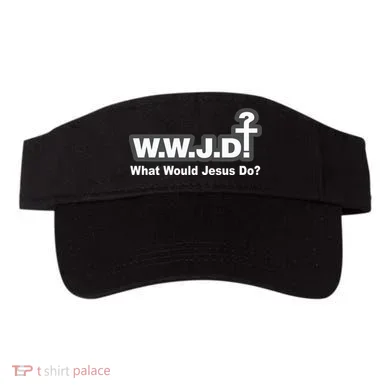 What Would Jesus Do WWJD? Visor