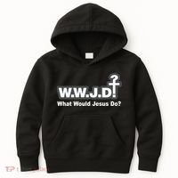 What Would Jesus Do WWJD? Kids Hoodie thumb 0