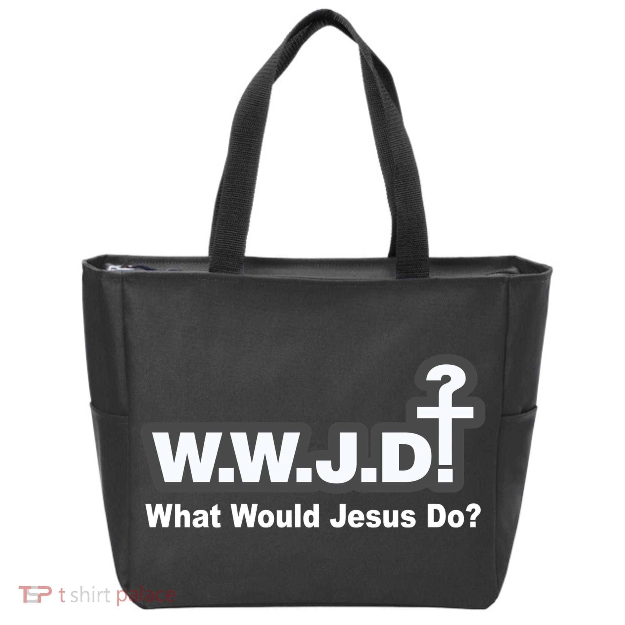 What Would Jesus Do WWJD? Tote Bag