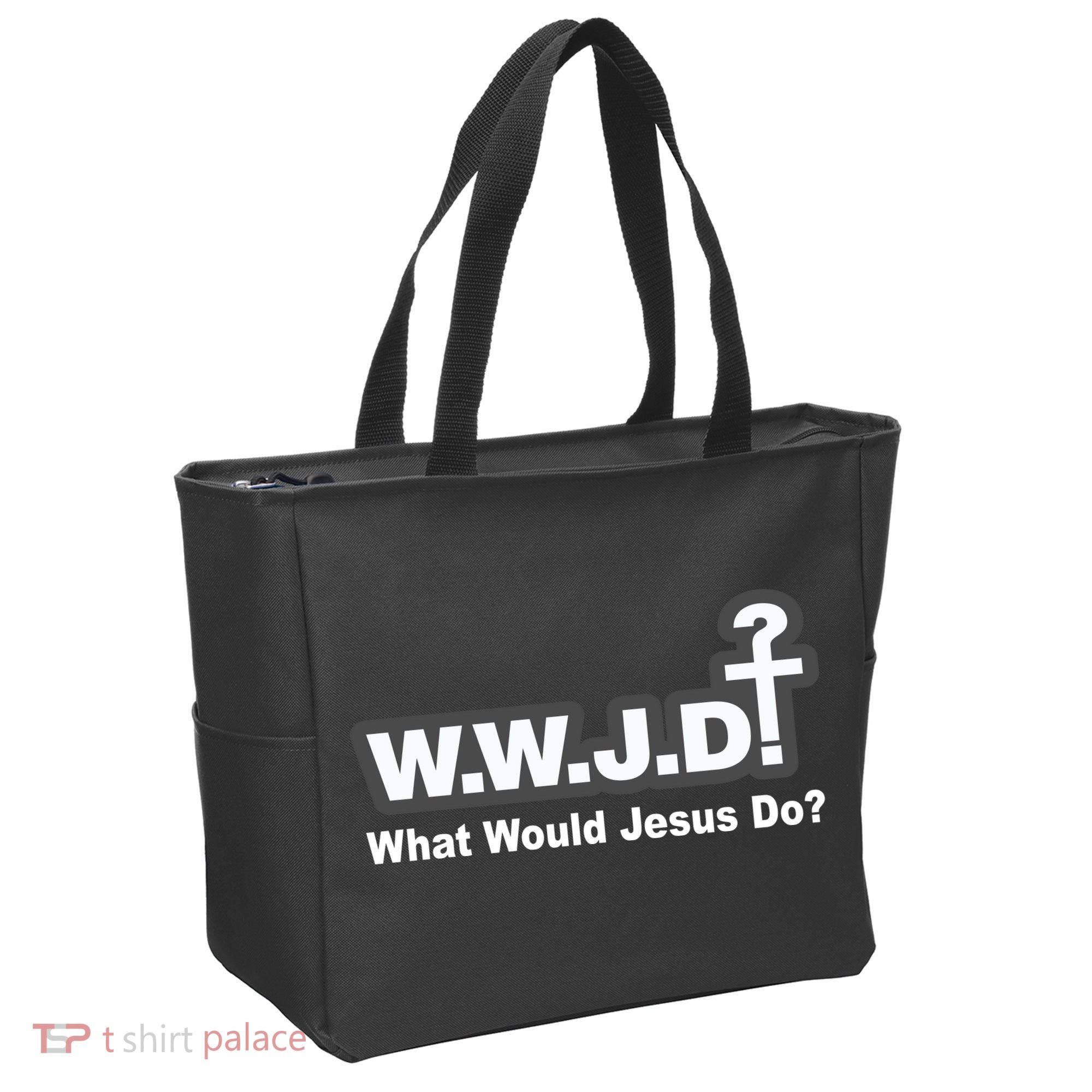 What Would Jesus Do WWJD? Tote Bag