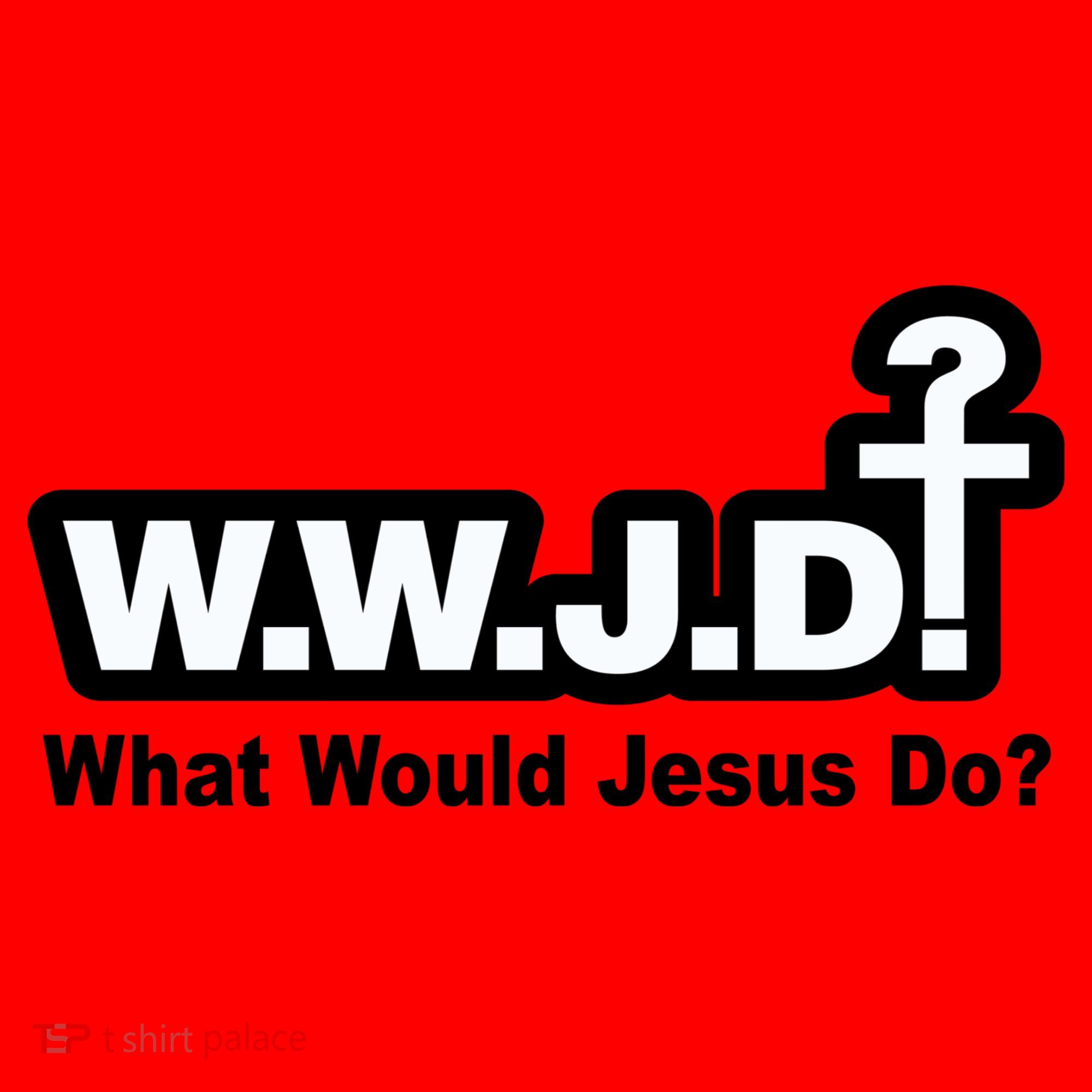 What Would Jesus Do WWJD? Santa Hat