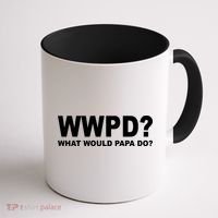 What Would Papa Do? WWPD Coffee Mug thumb 1