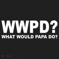 What Would Papa Do? WWPD Golf Towel thumb 3