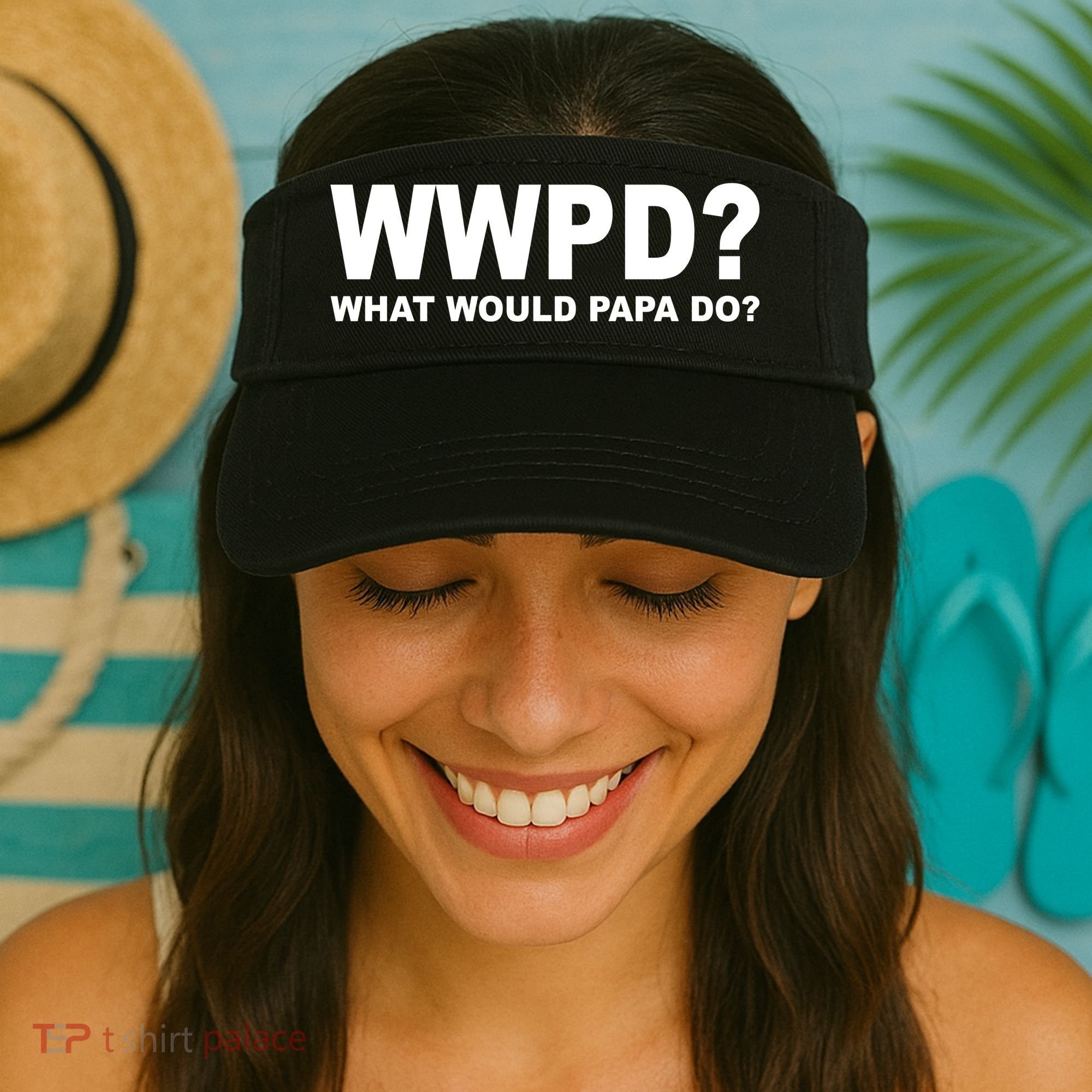 What Would Papa Do? WWPD Visor